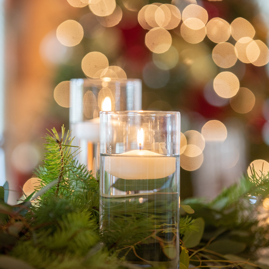 candles for christmas