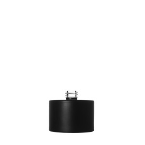 Flacone Cilindrical 200ml 24/410 vetro nero satinato