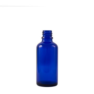 Frasco Cobalt 50 ml vidrio azul