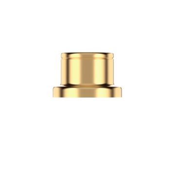 Anillo gradino bajo FEA 15 oro mate (altura 13,5 mm)