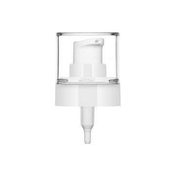 Pompe Crème Ice 20/400 blanc brillant + capuchon PETG