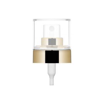 Pompa Spray Ice 20/400 metallizzato oro lucido + cover PP 