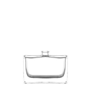 Rectangular Flasche 100 ml FEA 15 Klarglas 