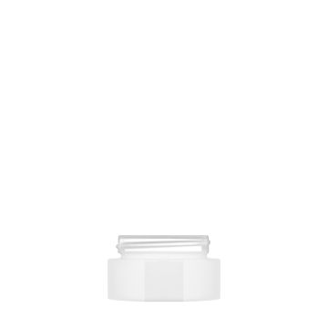 Pot Luxe 15 ml 45/400 verre verni blanc brillant opaque