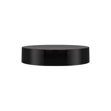 Couvercle Pure 50 ml PP noir brillant