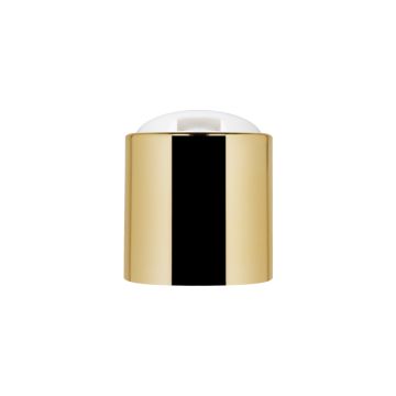 Cápsula Disc Top 24/410 ricoperto oro brillante 