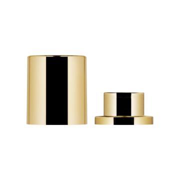 Magnet Alu Kapsel + Hülse FEA 15 gold glänzend