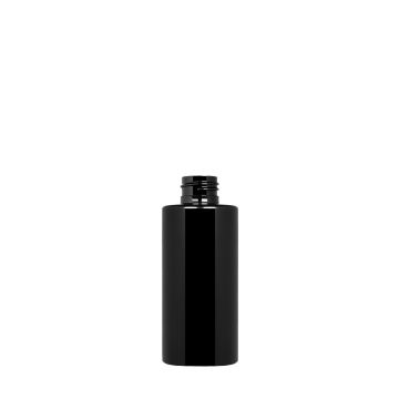 Flacon New Pure 150 ml 24/410 Green r-PET noir opaque