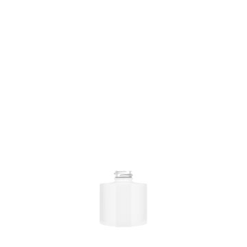 Frasco Heavy 15 ml 20/400 vidrio pintado blanco brillante cubriente