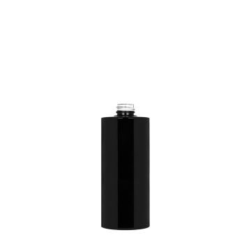 Flacon Heavy 100 ml 20/400 verre verni noir brillant opaque