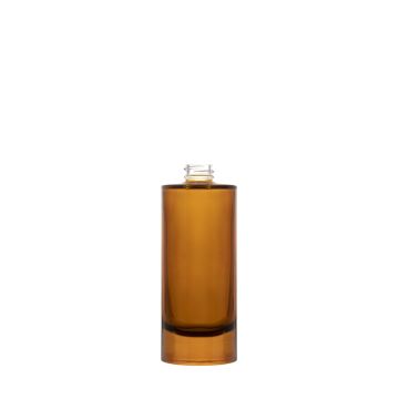Flacon Heavy 100 ml 20/400 verre verni ambré semi-transparent