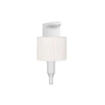 Pompe Crème Rewood 20/400 bois blanchie + distributeur blanc satinato