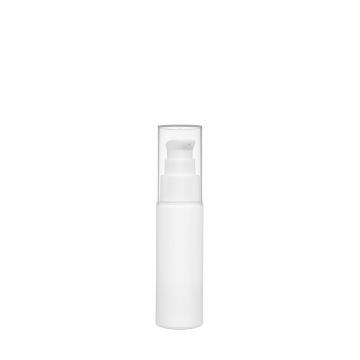 Flacon airless 30 ml plastique blanc brillant