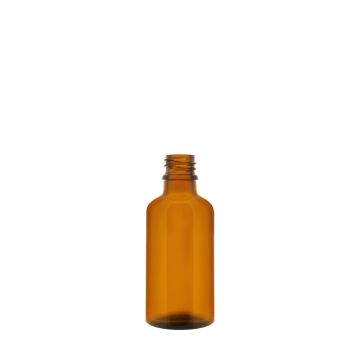Frasco Essential 50 ml vidrio ambarino 