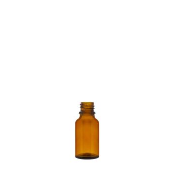 Essential Flasche 15 ml bernsteinfarben Glas 