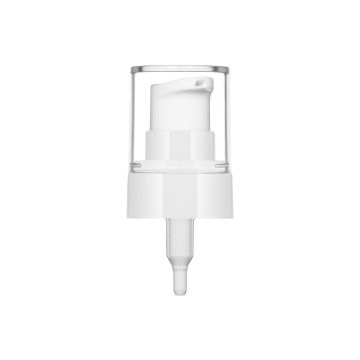 Sky 20/400 Shiny White Cream Pump + Clear PETG Cover