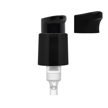 Dispensador Mounty negro 24/410 brillante + safeclip