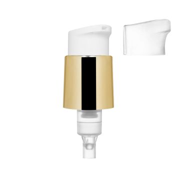Dispensador Mounty 24/410 oro brillante + safeclip