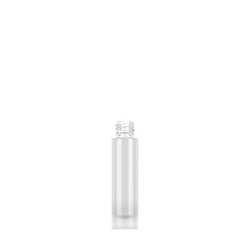 Frasco Vip Round 5 ml 13/415 de vidrio pintado blanco perlado degradado