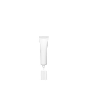 Tube 10 ml white frosted plastic