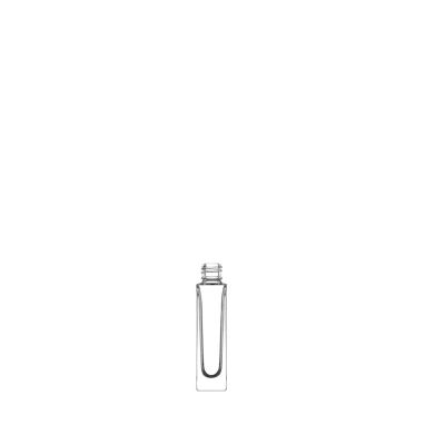 Vip Square 5 ml 13/415 Clear Glass Bottle