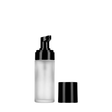 Frasco Foamy 50 ml vidrio esmerilado