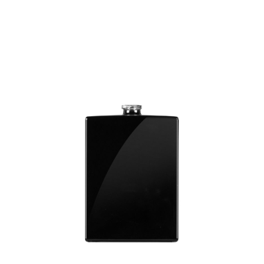 Flacon Heko 100 ml FEA 15 verre laqué noir brillant opaque