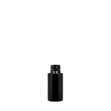 Frasco New Pure 50 ml 24/410 PCR-PET negro cubriente