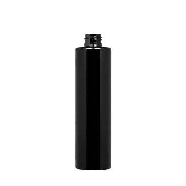 Flacon New Pure 250 ml 24/410 Green r-PET noir opaque