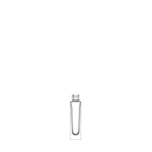 Flasche Vip quadratisch 5ml mit Schraubverschluss
