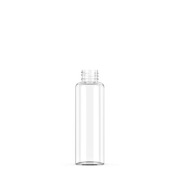 Tbr 120 ml 24/410 Clear PET Bottle