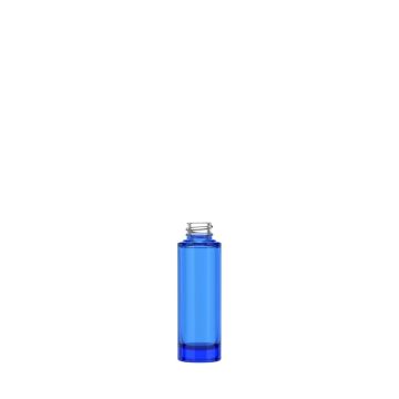 Frasco Sky 30 ml 20/400 vidrio pintado azul semitransparente