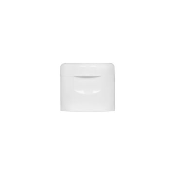 Glossy White Flip Top Cap 20/410