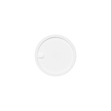Glossy White LDPE Lid for Cipro 30 ml Jar