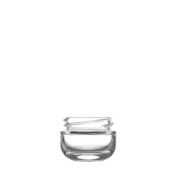 Ego 15 ml Clear Glass Jar