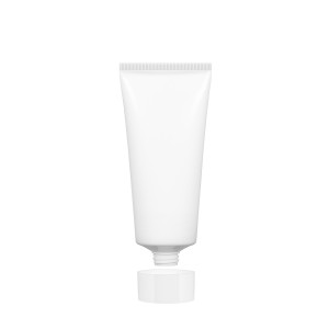 Tube 200 ml white frosted plastic