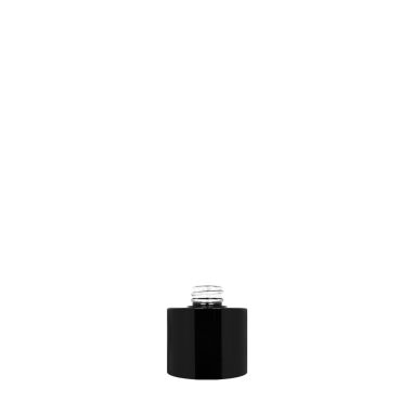 Heavy Flasche 15 ml 20/400 Glas glänzend schwarz lackiert