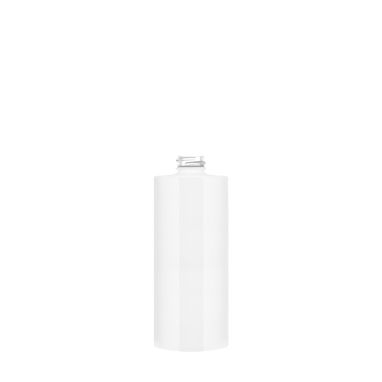 Flacon Heavy 100 ml 20/400 verre verni blanc brillant opaque