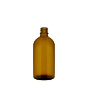 Flacone New Essential 100 ml vetro ambrato Stocksmetic Packaging