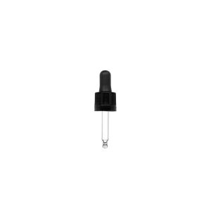 Compte-gouttes noir pour Flacon Essential 10 ml