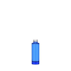 Frasco Sky 30 ml 20/400 vidrio pintado azul semitransparente