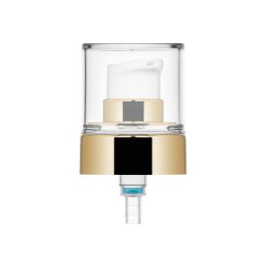 Bomba de crema Ice 20/400 metalizada oro brillante + tapón PP