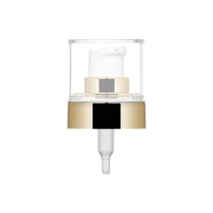 Pompa crema Ice 20/400 metallizzato oro lucido + cover PP