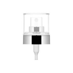 Pompa Spray Ice 20/400 metallizzato argento lucido + cover PP
