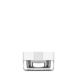 Square jar 15ml in acrylic