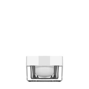 Square jar 30ml in acrylic