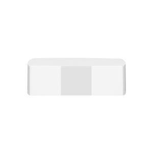 Coperchio quadrato in abs bianco 15ml