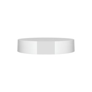 Pure cap shiny white for Pure plastic jar 50ml
