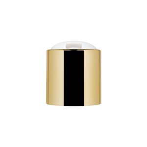 Capsula Disc Top 24/410 ricoperto oro lucido 