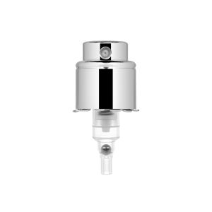 Self-crimping pump silver glossy FEA 15